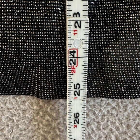 Vintage Metallic Silver Blazer Jacket Built in Top Evening Party 90s - Picture 4 of 16